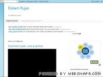 Robert Rujan - Blog personal