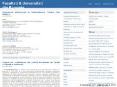 Facultati si Universitati din Romania