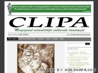 Revista Clipa - Magazinul actualitatii culturale romanesti