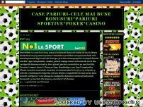 CASE PARIURI-CELE MAI BUNE BONUSURI*PARIURI SPORTIVE*POKER*CASINO