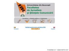 Facultatea de Jurnalism si Stiintele Comunicarii
