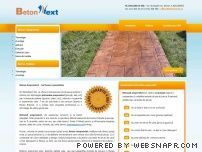 Beton amprentat