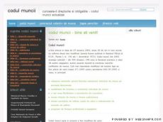 Codul Muncii - actualizat la zi