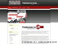 Publicitate in lift - Trionexum
