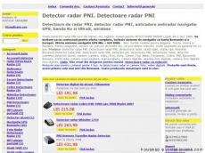 Detector radar PNI. Detectoare radar PNI