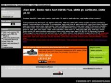 Alan 8001, Statie radio Alan 8001S Plus, statie pt. camioane, statie pt. tir