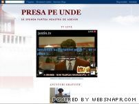 PRESA PE UNDE