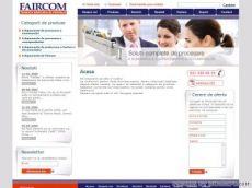 Faircom: tehnica bancara, tehnica postala, procesare documente, corespondenta si numerar