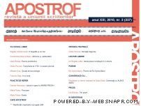 APOSTROF – Revista a Uniunii Scriitorilor din Romania