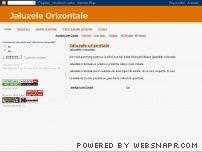 Jaluzele orizontale