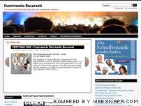 Evenimente Bucuresti
