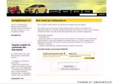 Licitatii si anunturi auto, moto si piese