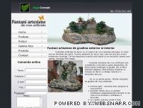 Fantani arteziene de gradina exterior si interior