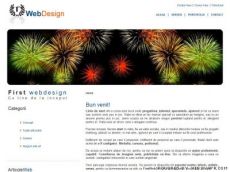 First Web Design