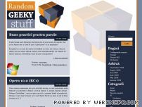 Random Geeky Stuff