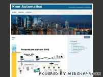 Kom Automatics - Proiectare, Automatizari, BMS, PIF si Electrice