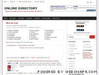 Online-Directory.ro - Catalog web general gratis