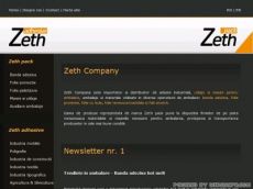 Zeth Company - Banda adeziva, folie termocontractibila, masini si utilaje de ambalat