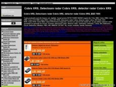 Cobra XRS, Detectoare radar Cobra XRS, detector radar Cobra XRS