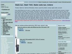 Statie taxi, Statii TAXI, Statie radio taxi, Antene