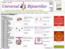 Universul Bijuteriilor - magazin virtual cu bijuterii din aur, argint, inox si cristale, pentru femei, barbati si copii