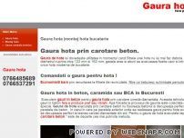 Gaura hota prin carotare beton | montaj hota bucatarie. Gaura hota fara praf, fara vibratii