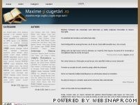 maxime si cugetari