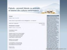 fabule.ro - povesti fabule si basme din cultura romaneasca