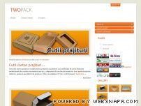 Two Pack - cutii si ambalaje din carton