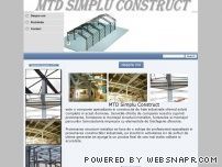 Confectii metalice-MTD Simplu Construct