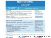 Tichete de masa