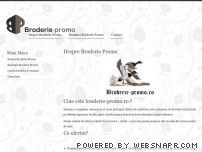 Broderie Promotionala