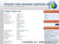 Director web romanesc optimizat seo