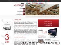 Vandrom Trust - case de lemn, case din lemn, constructii de lemn, vile moderne, case ecoclimatice