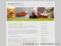 Transport mobila si servicii mutari mobila in Bucuresti .