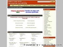 Director web transfer pagerank