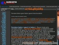 Carotare beton gaura hota gauri beton profesionale