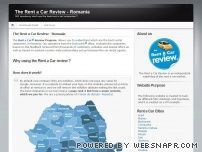 Rent a car Romania